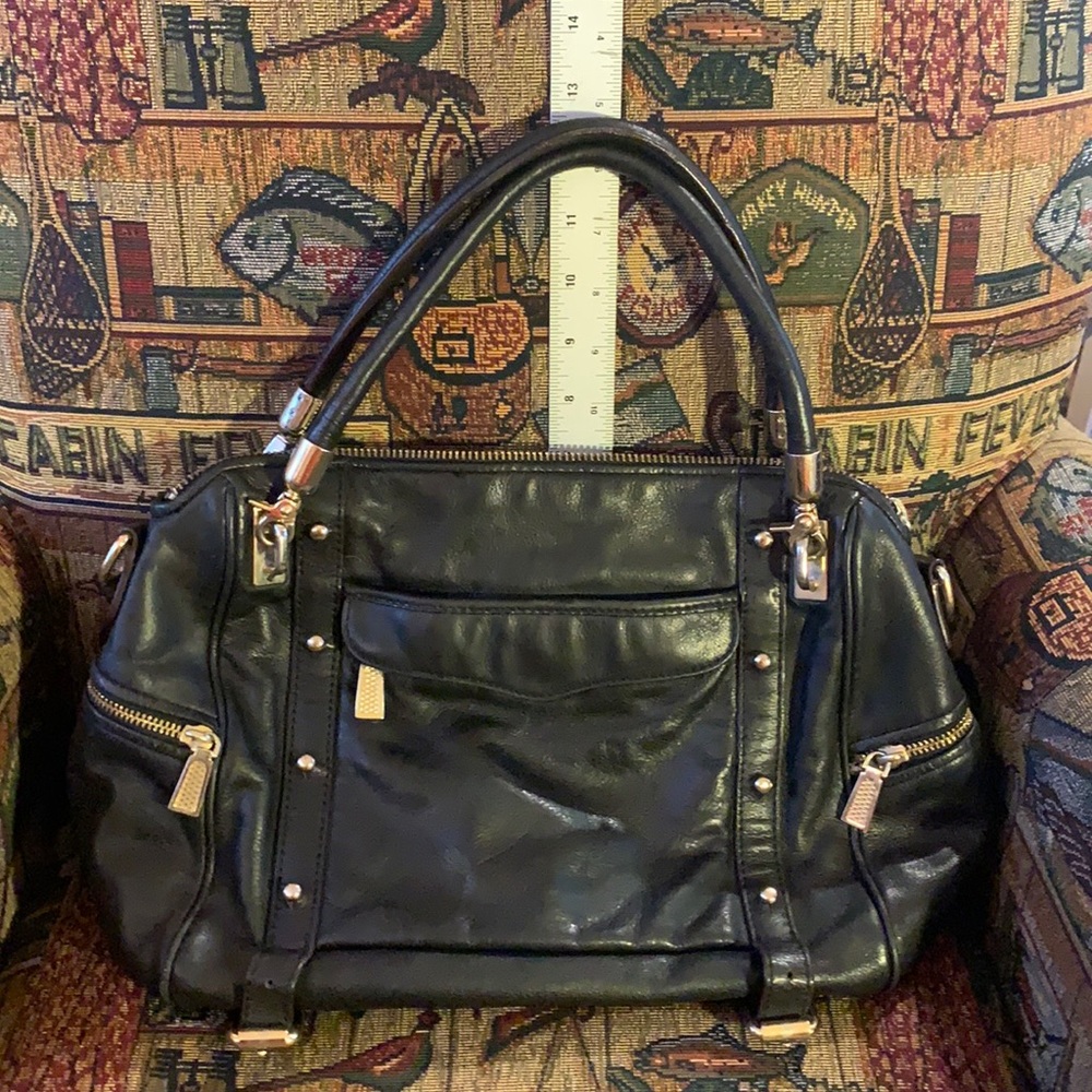 Rebecca Minkoff black leather purse